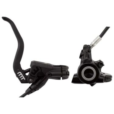 Imagem de Magura Sistema de freio de montagem plana MT4 tamanho único preto