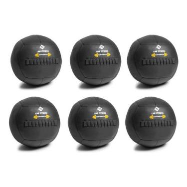 Imagem de Kit De 6 Wall Bal Funcional Exercício Funcional - Line Fitness