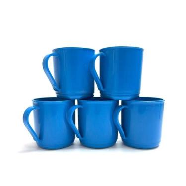 Imagem de Kit 4 Canecas Plásticas 400ML Para Escolas Festas Livre de BPA - GP Pl