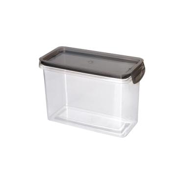 Imagem de Porta Mantimentos Trava Mais Retangular Cristal 1,9L Plasútil