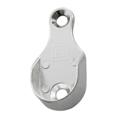 Imagem de Suporte Lateral Cabideiro Guarda-roupa Tubo Oblongo (Kit com 10) - Imp