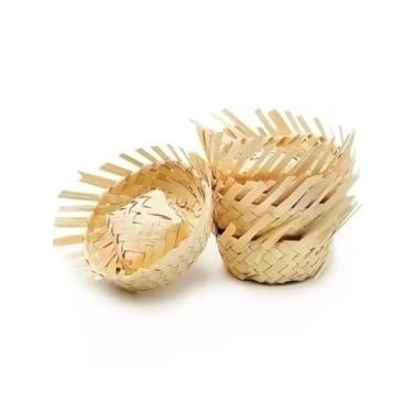 Imagem de Kit C/5 Mini Chapéu De Palha - Festa Junina Arraial