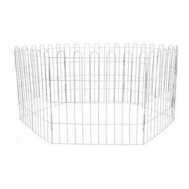 Imagem de Cercado com 60cmx60cm em 6 placas Canil Garde Para Cães Cachorro Coelho