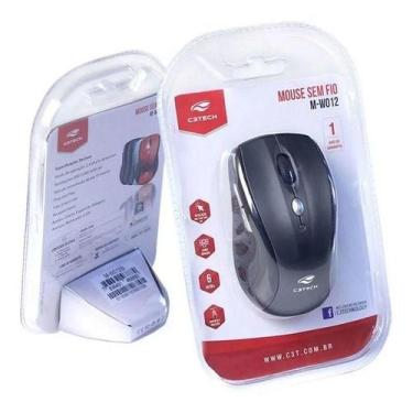 Imagem de Mouse C3Tech S/Fio Rc/Nano M-Bt012Bk