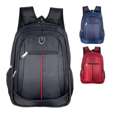 Imagem de Mochila Masculina Trabalho Escola WL-1805 - Mersun, Azul