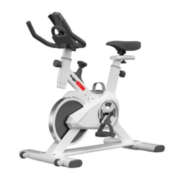 Imagem de Bicicleta Spinning Ergométrica Semi Profissional Sport Preto até 120kg (Branco)
