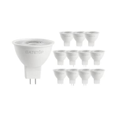 Imagem de Lâmpada Led 12v 24v, 12 Peças, Gu5.3, 3000k, 4000k, 6000k, 8w, 800lm, 