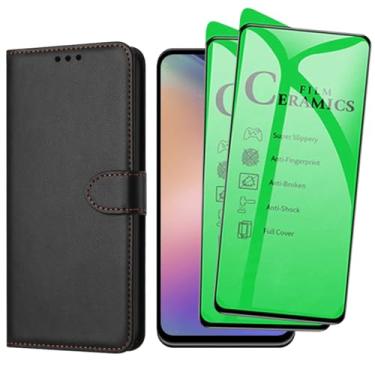 Imagem de Capa Capinha Carteira Para Galaxy A54 Capinha Flip Case + 2 Películas Cerâmica Premium