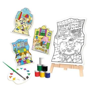 Imagem de Kit Pintura Cozy e Comfy - Brincadeira de criança
