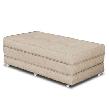 Imagem de Puff Cama Dobrável Casal 130 Tecido Premium