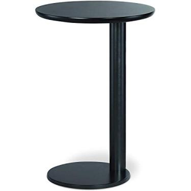 Imagem de BlvdEi8ht Jerry C Table – Mesa de canto moderna de qualidade comercial com base de aço inoxidável