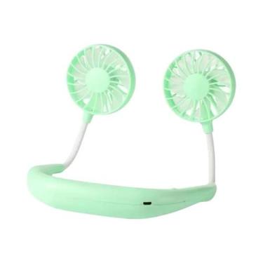 Imagem de 360 graus Ventilador De Pescoço Portátil De Rotação Que Muda De Cor LE