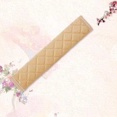 Imagem de Capa de cinto de segurança macia almofada de ombro almofada de ombro alça de cinto de segurança de carro para uma condução mais confortável, ajuste universal para todos os carros, mochilas, sedans