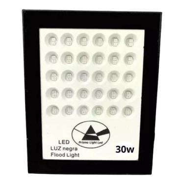 Imagem de Refletor Luz Negra Uv Led 30w Ip67 Uv Dj Balada Festa - Premium, 110V/