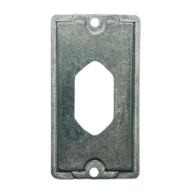 Imagem de Tampa Condulete Fixo Alumínio 1 Polegada Tomada Pb Sieg