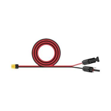Imagem de Cabo Adaptador XT60 Para Gerador Solar 06M 15M 3M Plugue Fêmea Fio 12A