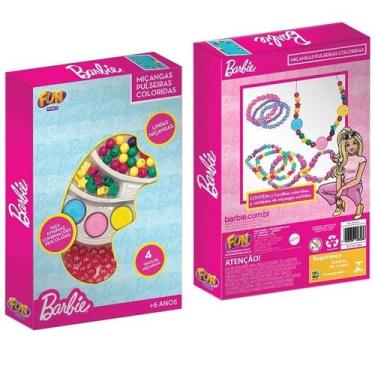 Imagem de Barbie Miçangas Pulseiras Coloridos FUN F0162-3B
