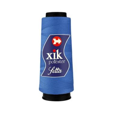 Imagem de Linha para costura setta xik 120 poliéster 2000 jardas - cor 0596 à 20