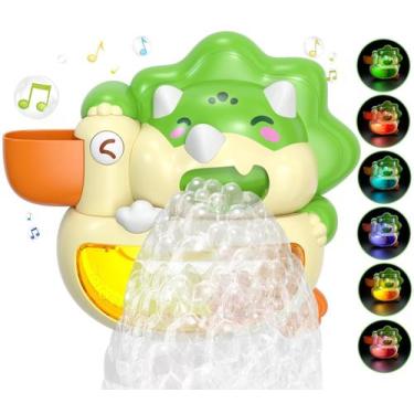 Imagem de Brinquedo Bubble Bath Lehoo Castle Dinosaur com música e luzes