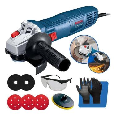 Imagem de 5X Esmerilhadeira Lixadeira Angular Bosch Inox Madeira Alumi