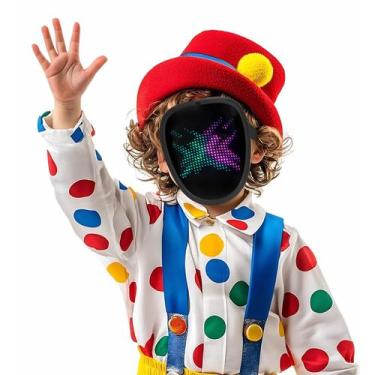 Imagem de Máscara LED mofyshine Kid com sensor de gestos 70 padrões