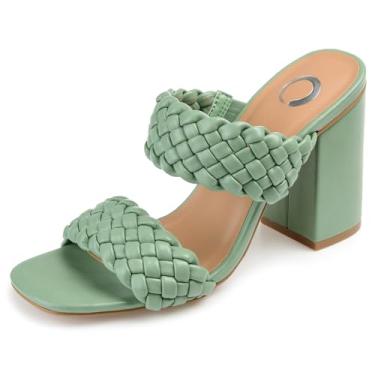 Imagem de Journee Collection Melissa Pump Feminino, Verde, 7