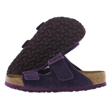 Imagem de Birkenstock Sapatos unissex Arizona, vinho, 11 feminino/9 masculino, vinho, 8 masculino do Reino Unido/9,5 Reino Unido feminino