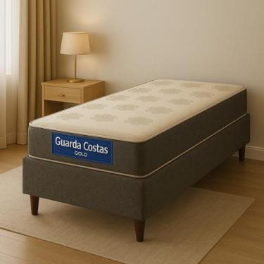 Imagem de Colchão Solteiro Probel Guarda Costas 88cm D20 Espuma Antialérgica Bra