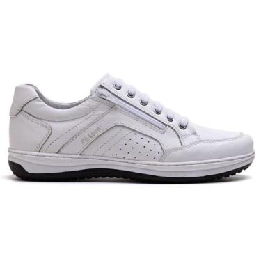 Imagem de Sapatênis Masculino Ultra Comfort em Couro Branco - RANSTER COMFORT, B