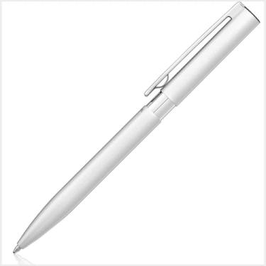 Imagem de Caneta Crown Personalizada Esferográfica Tókio Gravação Nome Logo Original Sofisticada Elegante (Prata)