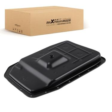 Imagem de maXpeedingrods Transmission Oil Pan for Ford F-150 2011-2018 Expedition Mustang 2011-2017, for Lincoln Navigator 2011-2017, 6R80 6-Speed, Replaces #BR3Z7A194A, HC3Z-7A194-A, 265-854