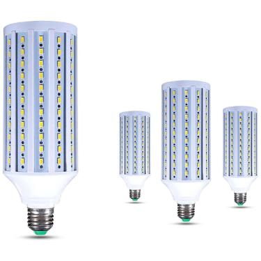 Imagem de Lâmpada LED 300W 3000K Branca com Base E26, E27, 4 Unidades, EDEARKAR, Branco