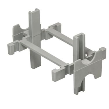 Imagem de Espaçador Para Bloco De Vidro Com 10 Peças Cinza - 60535 - Cortag