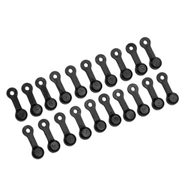 Imagem de Risk Tampa de Encaixe Zerk, 20 Peças, Parafuso Sangrador de Freio, Capa à Prova de Poeira para Carro e Motocicleta (Preto)