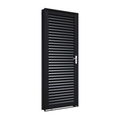 Imagem de Porta de Aço de Giro Laminada 215x76cm Facilitá Lucasa