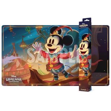 Imagem de Ravensburger Disney Lorcana TCG Playmat Featuring Mickey Mouse - Brave Little Prince | Protects Cards - Versatile Game, Desk, or Mouse Pad - Durable Non-Slip Surface - Ages 8+