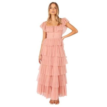 Imagem de Petal & Pup Vestido longo feminino Belle, Blush, G
