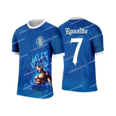 Imagem de Camiseta Infantil Dragon Ball Z Super Saiyan De Manga Curta, Camisa De