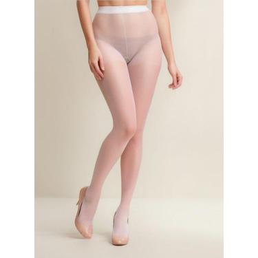 Imagem de Kit 2 Meia Calça Adherence Fio 15 Trifil 6394 Casapaula, Branco, P