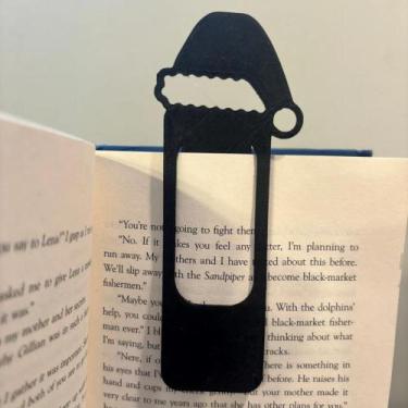 Imagem de Marcador Pagina Livro Caderno NATAL BOOKMARK Criativo Leitura Divertid