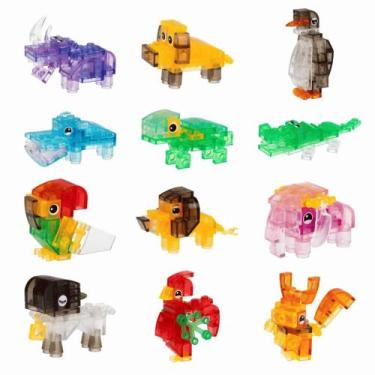 Imagem de Blocos de Montar Animal Cristal - Modelos Sortidos - Ark Toys