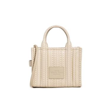 Imagem de Marc Jacobs Bolsa feminina pequena, Caqui, One Size