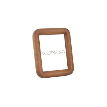 Imagem de Porta-Retrato Grande em Madeira Scully Marrom Marrom