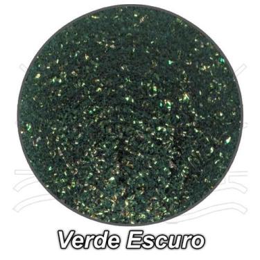 Imagem de Meia de Seda Brilho Ouro para Artesanato - Destaque CIA, Verde escuro