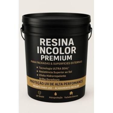 Imagem de Resina Incolor Premium 18L CUMC Fachadas Superfice Externa