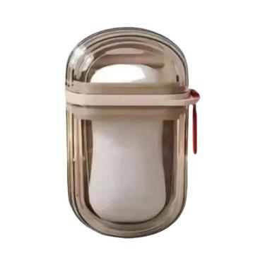 Imagem de Saboneteira Portátil De Viagem Com Bandeja De Plástico E Dreno, Suport