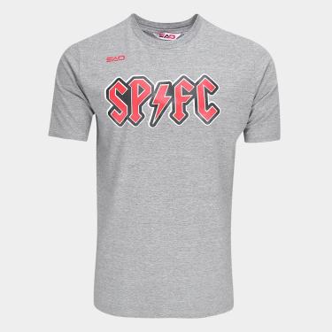 Imagem de Camiseta São Paulo Acdc Masculina-Masculino