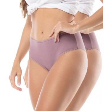 Imagem de Kit 2 Calcinhas Cavadas Confort KPR 983 Satin, Kprst, Satin, M