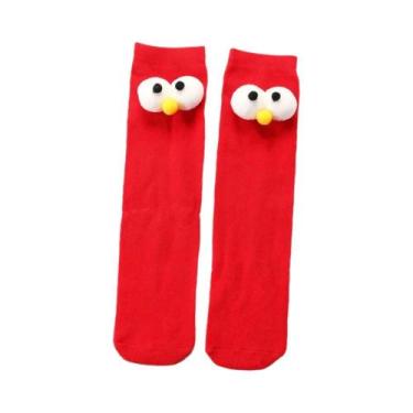 Imagem de Meias Infantis De Desenho Animado Fofas De Alta Qualidade Com Olhos Gr