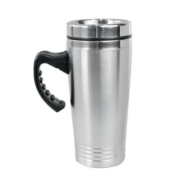 Imagem de Caneca Copo De Alumínio Isotérmico Com Tampa 450ml